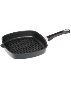 AMT Induction Square Pan, BBQ-Grillbottom, 28x28 cm, I E285BBQ-E-Z2