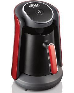 Arzum OKKA Minio Turkish Coffee Maker, Black & Red, OK004-N