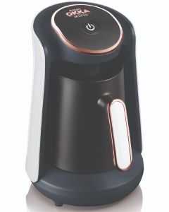 Arzum OKKA Minio Turkish Coffee Maker, Black & White, OK004-B