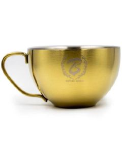 Barista Space Stainless Steel Coffee Cup, Golden, 250 ml, BS-CC-13