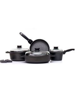 Risoli Granito Hard Stone 9 Pcs Cookware Set, 03SET9PZ0HS0