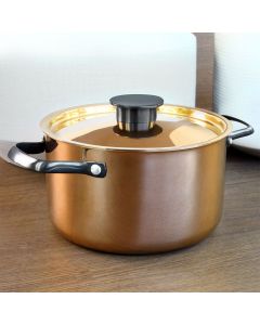 Rossetti Agostini Casserole, 24 cm, Rose Gold, 1822