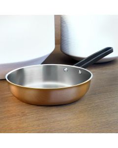 Rossetti Agostini Frypan, 24 cm, Rose Gold, 1824