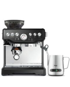 Sage The Barista Express with Temperature Milk Jug, SES875BKS