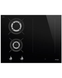 Smeg Built In Combination Hob, 65 cm, PM3643D
