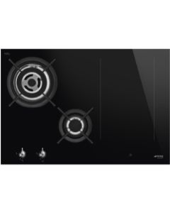 Smeg Built In Combination Hob, 75 cm, PM3743D