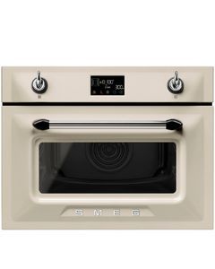 Smeg Built In Victoria Combi Microwave Oven, 45 cm, SO4902M1P