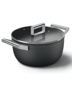 Smeg Casserole + Lid, 24 cm, CKFC2411BLM