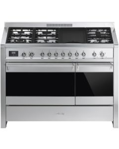 Smeg Opera Combination Cooker, 120 cm, A3-81
