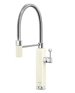 Smeg Semi-professional Single Lever kitchen tap, 50's Style Aesthetic, Cream, MDF50CR