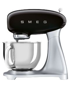 SMEG Stand Mixer 4.8L Black - SMF01BLUK