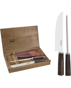 Tramontina 2 Pcs Barbecue Set with Wooden Box, 29899562