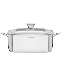 Tramontina Grano Stainless Steel Square Casserole, 28 cm, 62144260