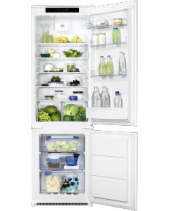 Zanussi Built In Bottom Freezer Refrigerator, 255 L, ZBB28665SA