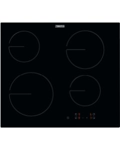 Zanussi Built In Electric Hob, 60 cm, ZHRN641K