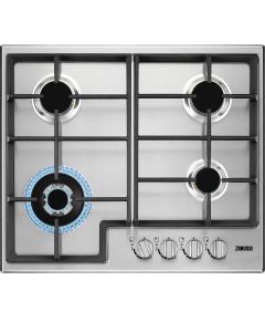 Zanussi Built In Gas Hob, 60 cm, ZGH66424XS