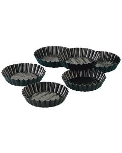 Zenker 6 Tartlets Tins, 10 cm, 6531
