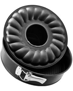 Zenker Springform Cake Tin, with Flat & Funnel Base, 26 cm, 6508