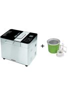 Gastroback Design Automatic Bread Maker Advanced + Ice Cream Container