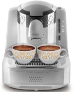 Arzum OKKA Turkish Coffee Maker, White & Chrome, OK002UPG-W