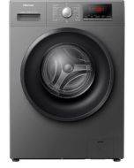 Hisense 8 Kg  Front Load Washing Machine, Titanium Silver, WFPV8012EMT