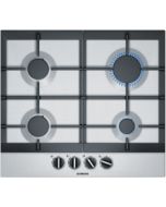 Siemens Built In Hob Gas, 60cm, Stainless Steel, Step Flame - EC6A5PB90M