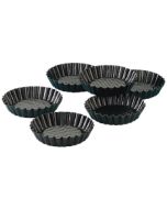 Zenker 6 Tartlets Tins, 10 cm, 6531
